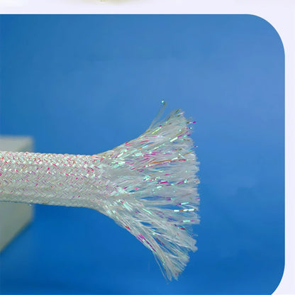 Glitter White Shoelaces