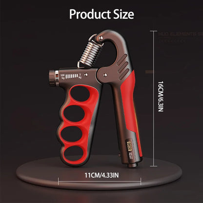 Adjustable Hand Grip Strengthener with LCD Counter