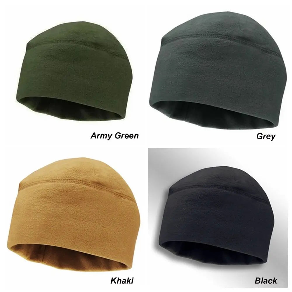 Outdoor Cuffed Beanies – Breathable Windproof Skullcap and Fleece Hats for Skiing and Hiking