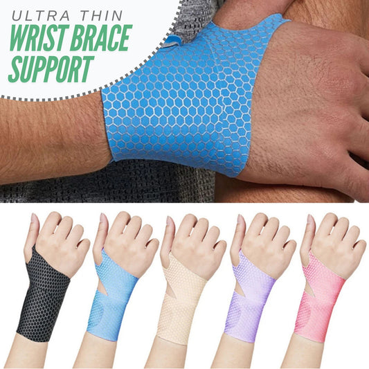 Ultra Thin Air Wrist Support Strap for Fitness and Pain Relief